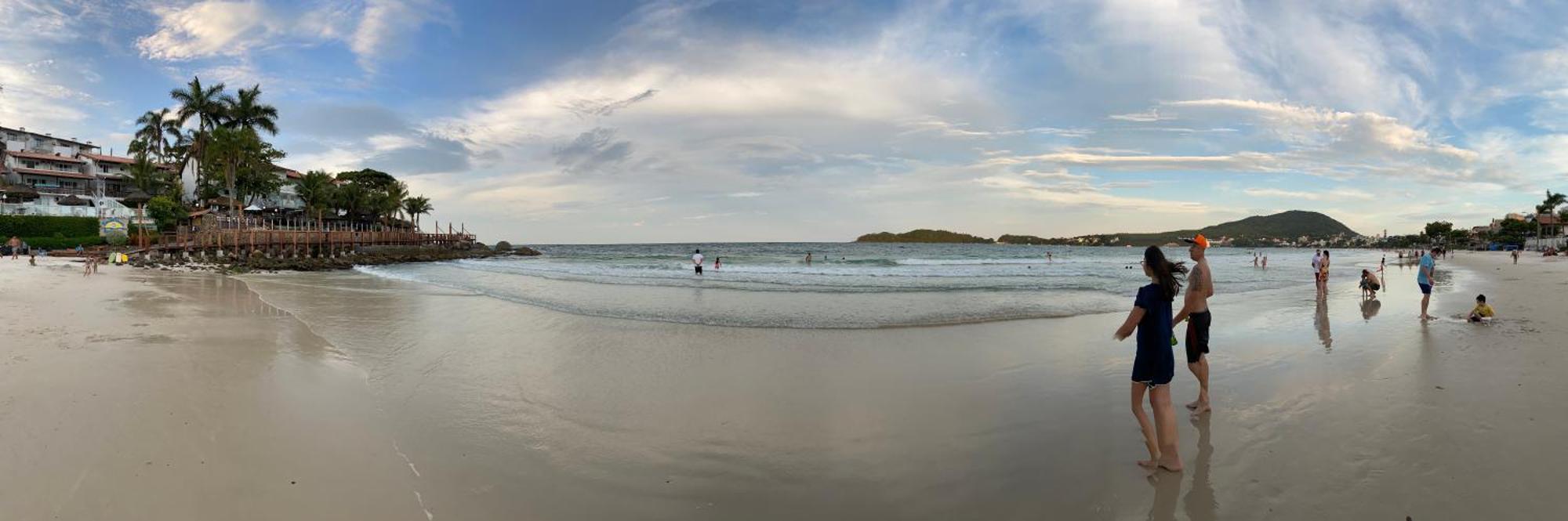 Apto Vista Mar -250Mts Da Praia Bombinhas Exteriér fotografie